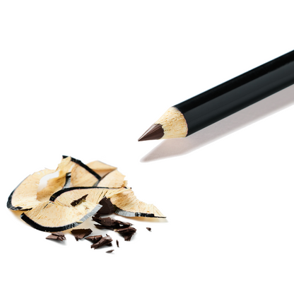 Classic Wooden Eyebrow Pencil with Spoolie