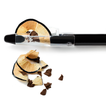Classic Wooden Eyebrow Pencil with Spoolie